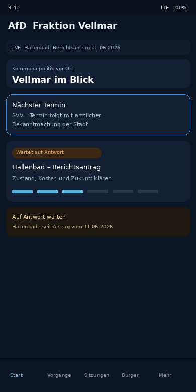 Vorschau der AfD-Fraktion-Vellmar-App