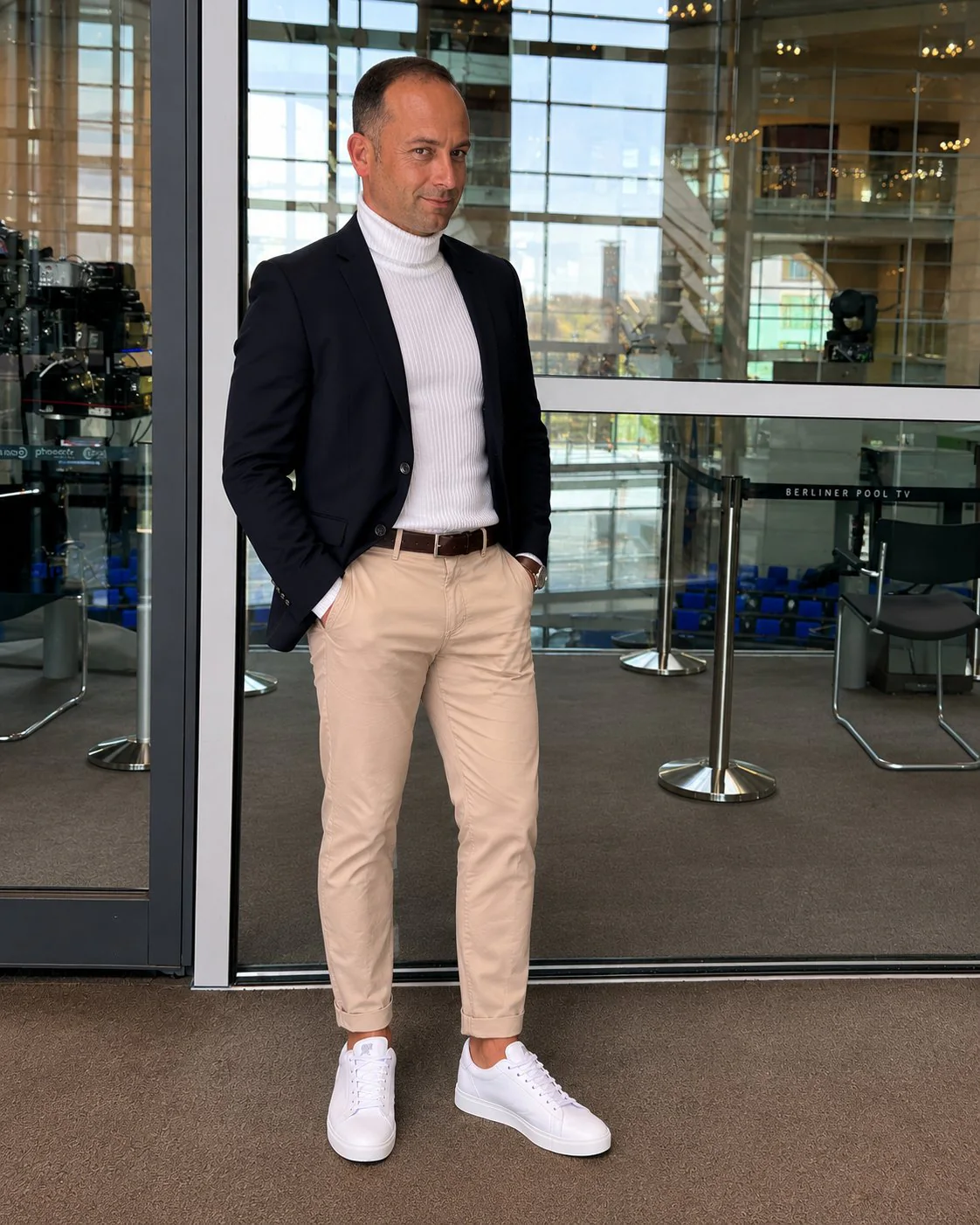 Christian von Zech bei einem Besuch im Deutschen Bundestag in Berlin
