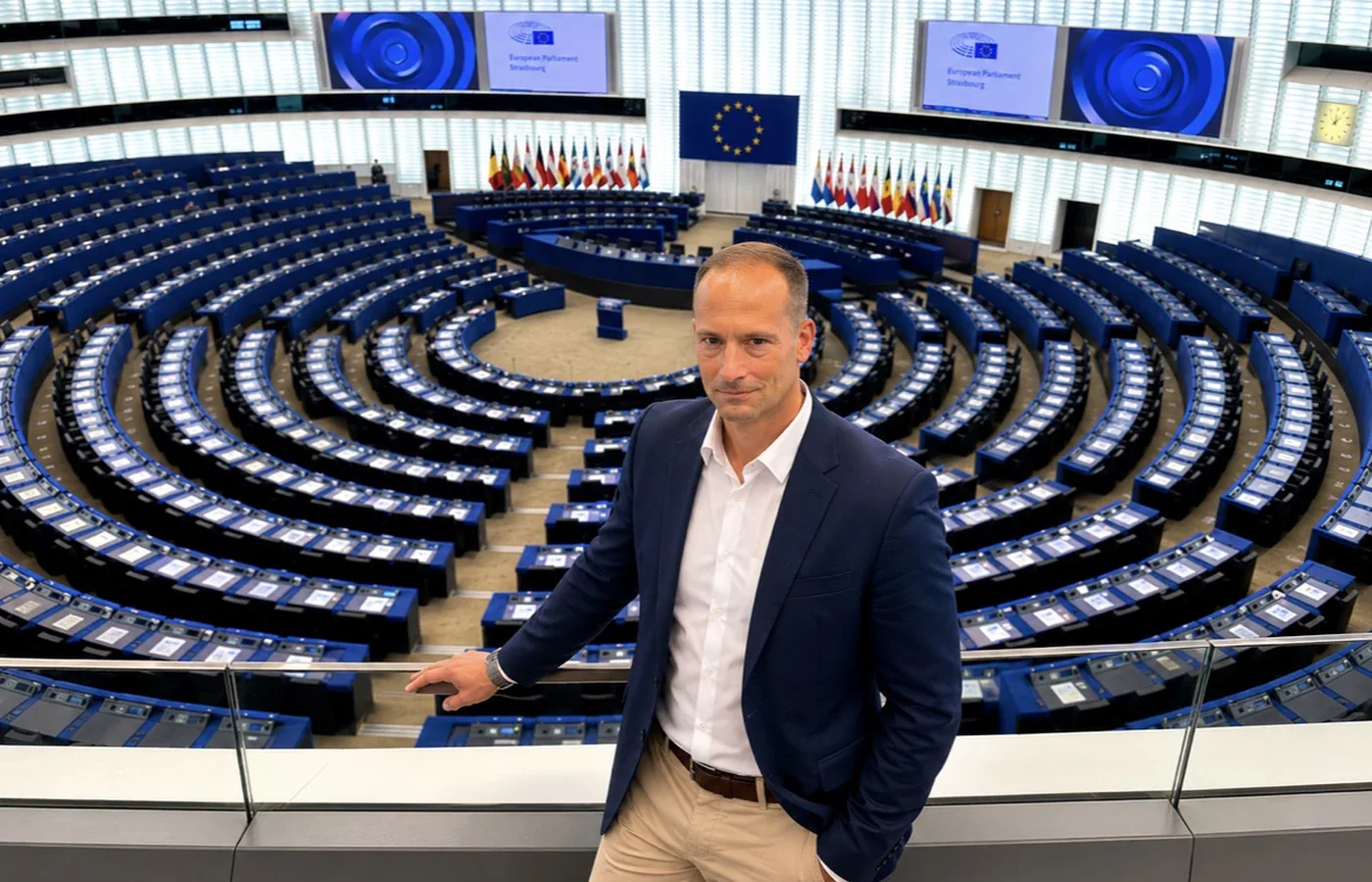 Besuch im Europäischen Parlament in Straßburg